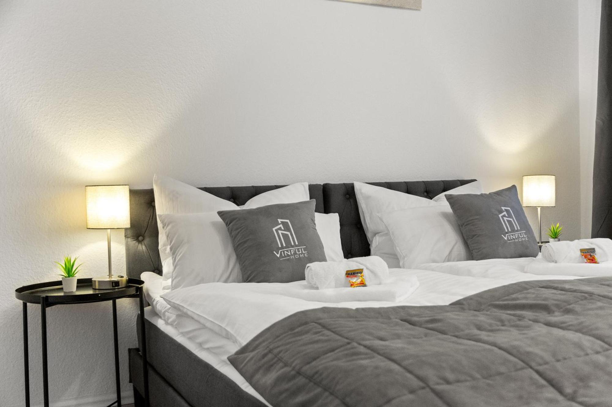 Vinful: Premium-Apartment Mit Balkon Und Parkplatz Mülheim an der Ruhr Kültér fotó