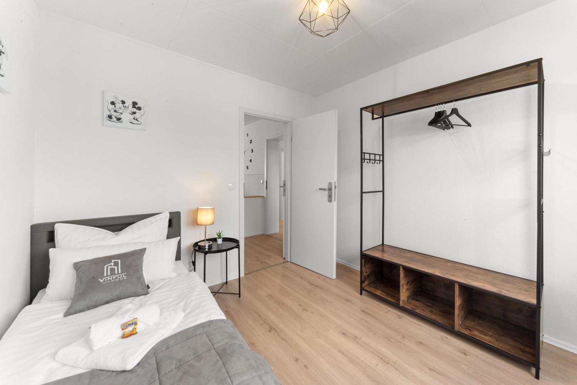 Vinful: Premium-Apartment Mit Balkon Und Parkplatz Mülheim an der Ruhr Kültér fotó