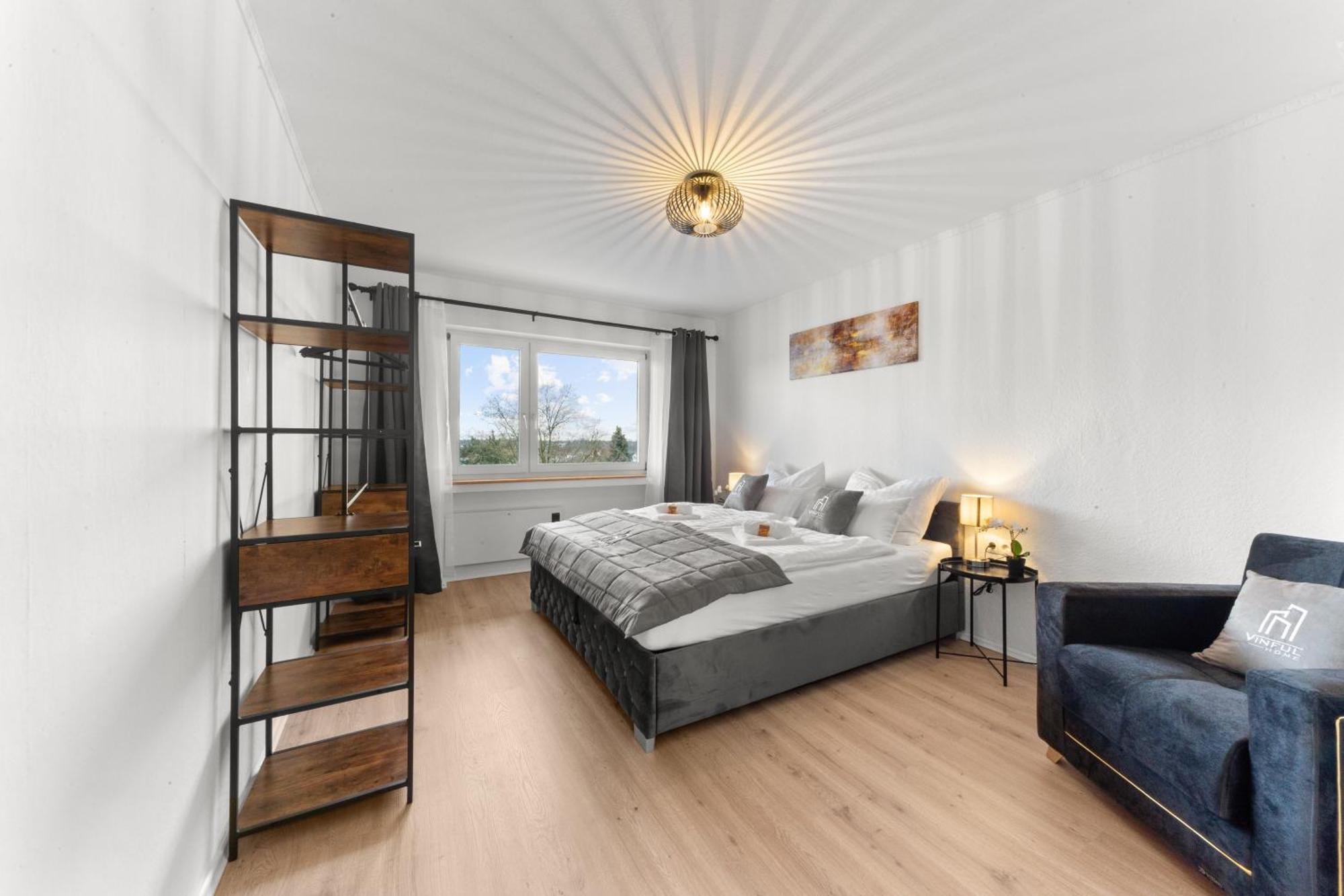 Vinful: Premium-Apartment Mit Balkon Und Parkplatz Mülheim an der Ruhr Kültér fotó